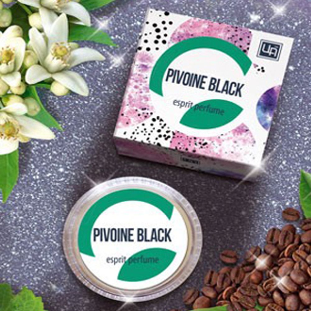 Твердые натуральные духи эспри Pivoine Black ТМ Царство Ароматов