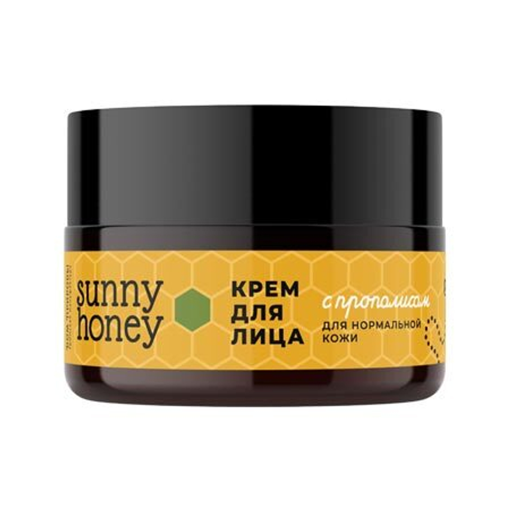 Крем для лица «С прополисом для нормальной кожи» Sunny Honey ТМ Мануфактура Дом  Природы - купить по выгодной цене | Крым Эко Косметика