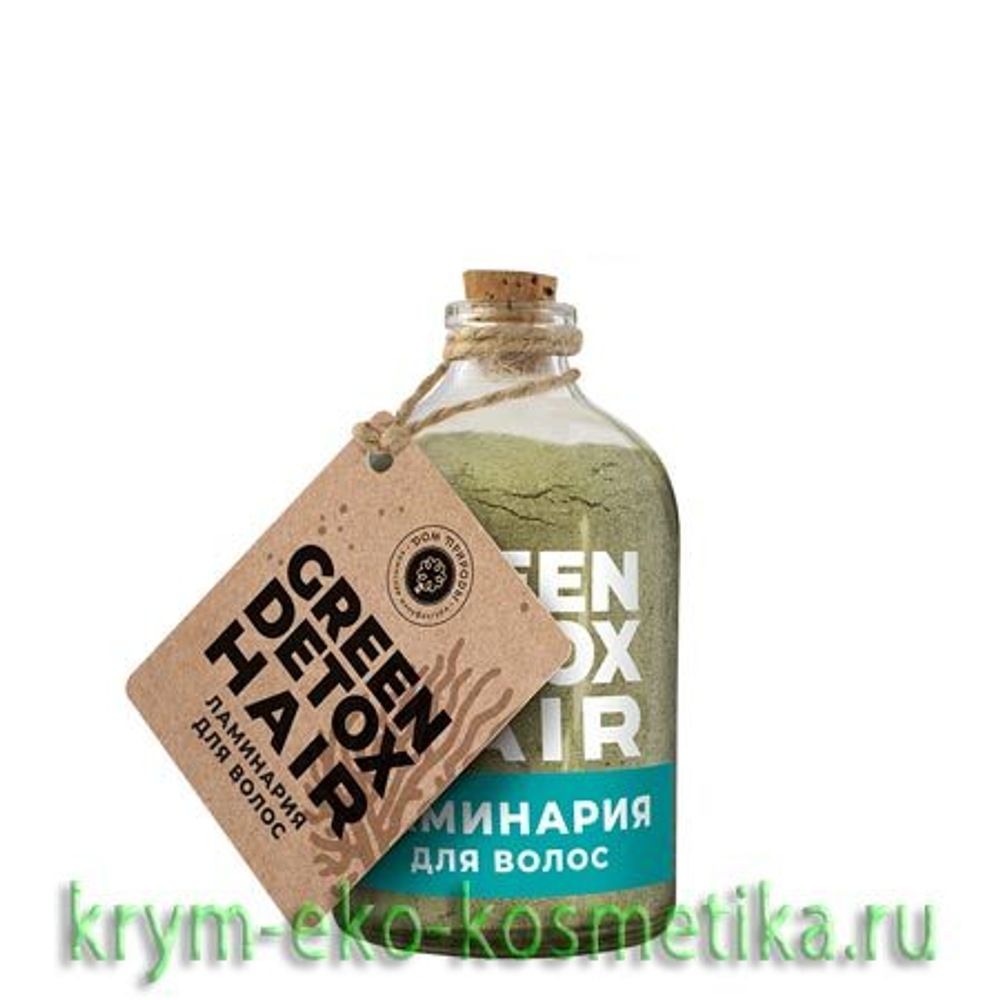 Ламинария для волос Green Detox Hair ТМ Мануфактура Дом Природы - купить по  выгодной цене | Крым Эко Косметика